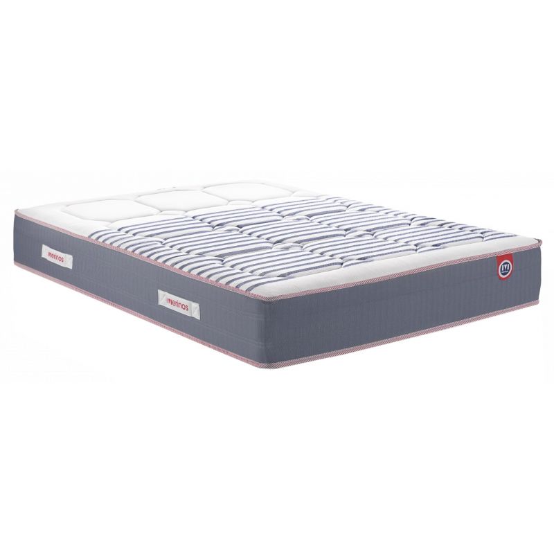 Matelas - 140x190 MERINOS MARINIERE haut de gamme