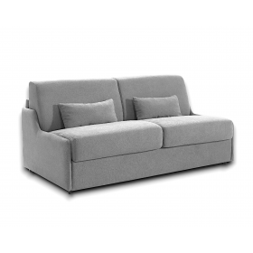 Canapé Convertible D.M. GAIN DE PLACE 160cm - Gris clair Made in Italy - 1