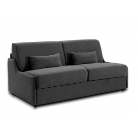 Canapé Convertible D.M. GAIN DE PLACE 160cm - Gris foncé Made in Italy - 1